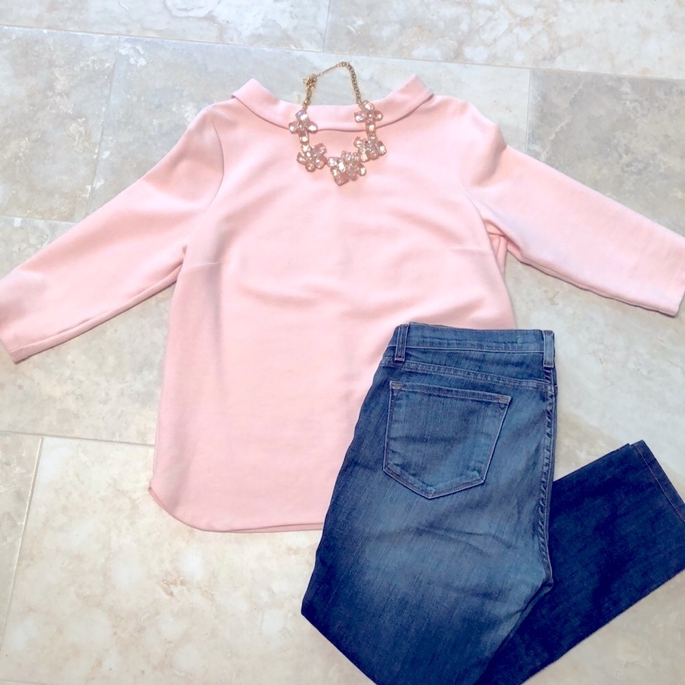 Beautiful Pink Talbots Blouse